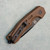 Boker Plus Thunder Storm Auto Coyote Brown Milled Aluminum Handles Blackwash Blade 01BO794N