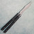 Maxace Phantom II Balisong Butterfly Knife Black Aluminum Handle Bead Blast Blade A07C