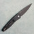 Pro-Tech Newport Solid Black Handle DLC Blade 3407 (Pre-owned)