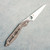 Spyderco Nand Slip Joint Black Titanium Handle Satin M398 Blade C270TIP (Pre-owned)