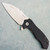 Boker Plus CFM-A1 Frame Lock Textured Black G-10/Stainless Steel Handles Stonewash Blade 01BO766