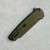 Pro-Tech Malibu Button Lock Flipper Reverse Tanto Smooth Green Handle DLC MagnaCut Blade 5403-GREEN
