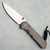 Chris Reeve Large Sebenza 25 Titanium Frame Lock Folder Stonewash CPM-S35VN Drop Point Blade