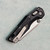 Microtech MSI Mini RAM-LOK Frag Black Aluminum Handle Stonewash Full Serrated 210M-12FR