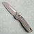 Microtech MSI Mini RAM-LOK Frag Natural Clear Aluminum Handle Apocalyptic Standard 210M-10APFRNC