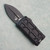 Microtech Exocet II D/E Black Tactical Standard OTF Money Clip 1157-1T