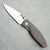 Three Rivers Manufacturing TRM Atom Liner Lock Black Pearl Camo Carbon 3D Contoured Scales Stonewashed MagnaCut Blade