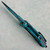 Heretic Knives Medusa Manual Recurve Turquoise Cel Shading H010-CS-TQ