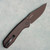 Zero Tolerance 0512 Auto Natural Canvas Micarta/Titanium Handle Dark Bronze Cerakote CruWear Blade (Pre-owned)