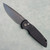 Pro-Tech TR-3 X1 Black Fish Scale Handle DLC Blade (Pre-owned)