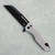 Heretic Knives Jinn Manual Button Lock Blizzardworn Handle Battle Black Magnacut Blade H213-8A-BLZ