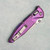 Microtech Marfione Select Socom Ram-Lok Spear Point Purple Haze Frag Titanium Handle Stonewash Standard Purple Accent 160RL-10FRSMS6