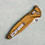 Microtech Socom Delta Ram-Lok Tan Aluminum Handle Stonewash Standard 159RL-10TA