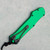Heretic Knives Hydra OTF Auto Toxic Green Handle Two Tone DLC Recurve Blade H008-11A-TXGRN (Pre-owned)
