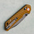Skallywag Tactical Mako II Crossbar Lock Desert Tan G10 Handles Darkwash Blade