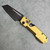 Winterblade Factor 8ight M-Lock Gold Aluminum Handle DLC Magnacut Blade Limited Edition (Pre-owned)