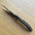 Heretic Knives Koschei Custom Crossbar Lock Marbled Carbon Fiber Handle DLC High Polish M390 Blade Abalone Button Inlay