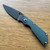 Strider Knives SNG CC Dark Green Micarta/Titanium Handle Black CPM-20CV Blade