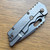A2D Attn2Detail Mercantile Mark 2 Large Gen 4 Brightwash Titanium Handles w/ Carbon Fiber Inlay Stonewash/Satin MagnaCut Hissatsu Compound Ground Blade