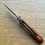 NCC Knives Ragnarok Hawk 7 Hawk Lock Black Titanium Handles w/ Orange G-10 Overlays Acidwash Harpoon Tanto Blade Proof Run