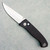 Pro-Tech Brend Classic Auto Solid Black Handle Satin Blade BSA26.BREND.1