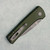 Pro-Tech Chaves Scapegoat Compact Green Carbide Textured Handles Acid Wash MagnaMax Blade BSA26.SCAPEGOAT.2