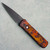Pro-Tech Godson Del Fuego Custom Anodized Handle DLC Blade 721-DF2