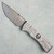 Pro-Tech Chaves 2026 Redencion Custom 005 Ultimate Custom 17-4 Steel Handles Bruce Shaw Hand Engraved Jail Break & Skulls Vegas Forge Damascus Tanto Blade