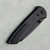 Chaves Knives Brad Blount Arrestor 229 Blue Label Black Knurled Aluminum Handles Black PVD Blade Black Hardware