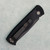 Pro-Tech TR-1.3 Solid Black Knurl Handle Black Chisel Ground Tanto Blade (Consignment)