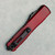 Microtech Ultratech Gen IV T/E Half Tri-Grip Red Abrasion Standard 11234-1RDAA