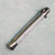 Frank Beltrame 11" Italian Stiletto Auto White Pearlex Handles Polished Bayonet Blade