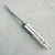 A.A. Sanders Hidden Button D/A Auto Ivory Handles w/ Filework Engraved Bolsters Satin Blade (Pre-owned)