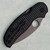 Spyderco Sage 5 Salt Compression Lock Textured Black G10 Handles Black TiCN CPM-MagnaCut Blade C123GPBKMCBK