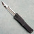 Marfione Custom Combat Troodon LT Black Hefted Alloy Handle Flamed Titanium Accent Mirror Polished Compound Ground Interceptor Blade