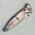 Microtech Marfione Select Socom Ram-Lok Tanto Stonewash Titanium Handle Stonewash Standard Flamed Titanium Accent 161RLS-10MS5