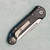 Microtech Marfione Select LUDT T/E Gen III Carbon Fiber Handle Stonewash Standard Blue Accent 1136-10MS14