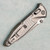 Microtech Marfione Select Socom Ram-Lok Tanto Frag Titanium Handle Stonewash Standard Bronze Titanium Accent 161RL-10FRMS2