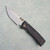 Chaves Knives Blue Label Redencion Street Liner Lock Black Knurled Aluminum Handles Stonewash 154CM Tanto Blade Bronze Hardware