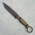 Toor Knives Serpent T Fixed Blade Ranger Green G10 Handle Black Blade