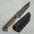 Toor Knives Krypteia T Fixed Blade Ranger Green G-10 Handle Black Blade