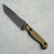Toor Knives Krypteia T Fixed Blade Ranger Green G-10 Handle Black Blade
