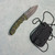 Skallywag Tactical The Mini Fixed Blade Neck Knife OD Green
