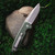 Pro-Tech Les George Rockeye Auto Carbide Texture Green Handle Stonewashed MagnaCut Blade LG3105-GREEN