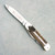 Hubertus Springer Auto Widderhorn Handle Polished Clip Point Blade Classic Large Size No. 11 Camper HB 69.118.WH.11