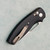 Three Rivers Manufacturing TRM Bulldog Rev. B River-LOK 3D Lizard Skin Jet Black G10 Handles Stonewashed MagnaCut Blade