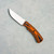 Three Rivers Manufacturing TRM Tagalong Fixed Blade Firetail G-10 Handles Stonewashed Blade