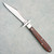 Tuna Valley Cutlery Co Mountain Cougar Cocobolo Rosewood Satin Clip Point 154CM Blade