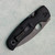Spyderco Shaman Lightweight Compression Lock Black FRN Handle DLC BD1N Blade C229PBBK
