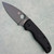 Spyderco Shaman Lightweight Compression Lock Black FRN Handle DLC BD1N Blade C229PBBK